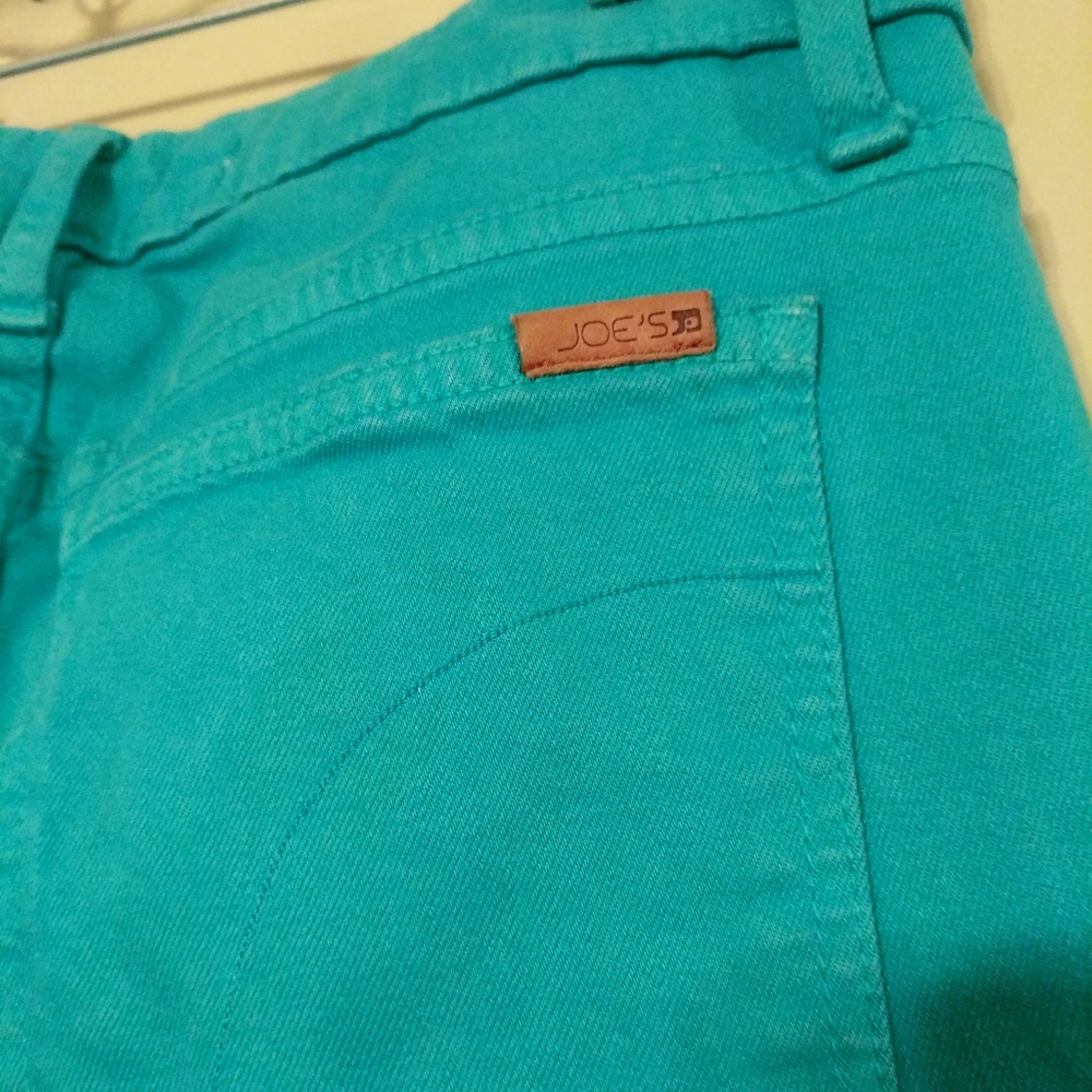 Joe's Jeans skinny fit vibrant turquoise - Picture 3 of 3